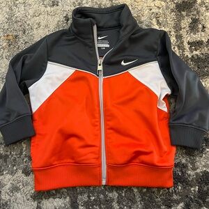 Nike Infant Red and Black Jacket